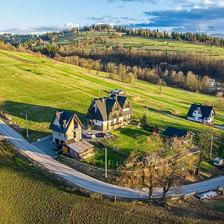 Domek alpejski Góralski Przystanek Jacuzzi&sauna - Dom Dla 17 Osób