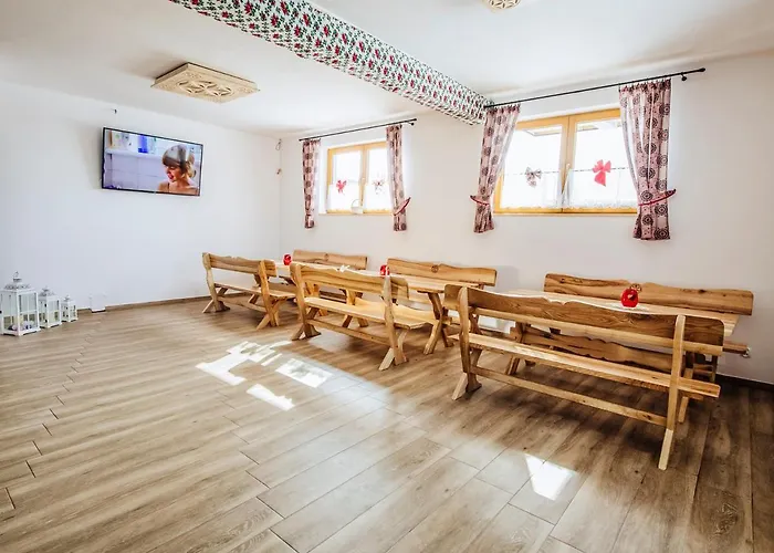 Domek alpejski Góralski Przystanek Jacuzzi&sauna - Dom Dla 17 Osób Biały Dunajec