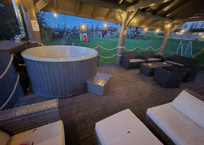 Góralski Przystanek Jacuzzi&sauna - Dom Dla 17 Osób Domek alpejski