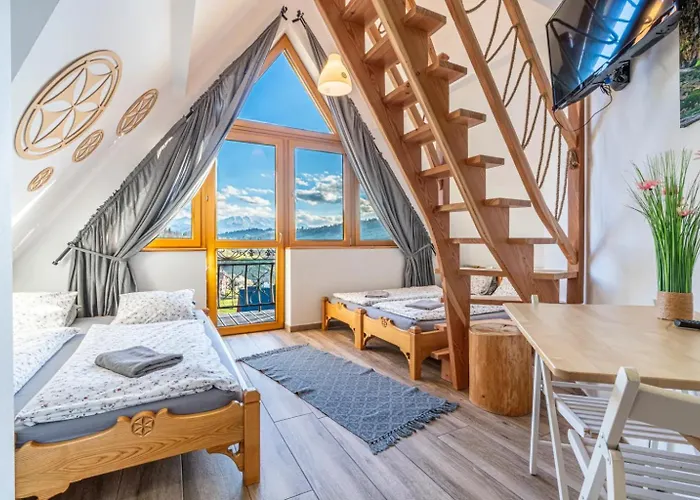 Góralski Przystanek Jacuzzi&sauna - Dom Dla 17 Osób Domek alpejski