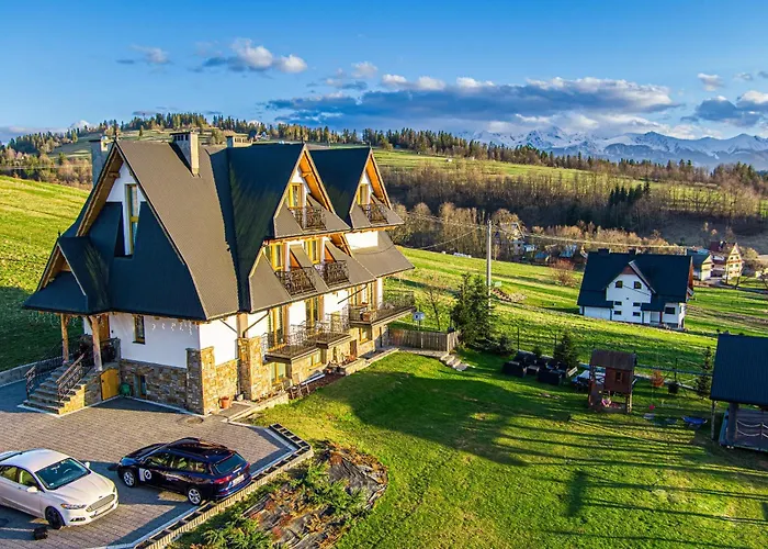 Góralski Przystanek Jacuzzi&sauna - Dom Dla 17 Osób Domek alpejski *