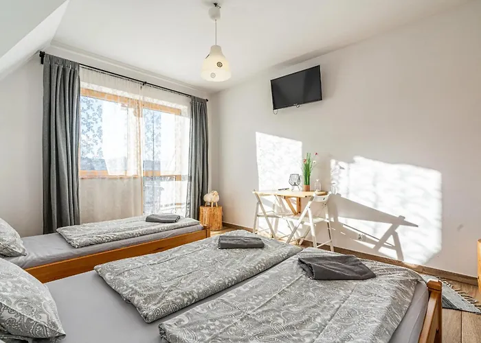 Domek alpejski Góralski Przystanek Jacuzzi&sauna - Dom Dla 17 Osób