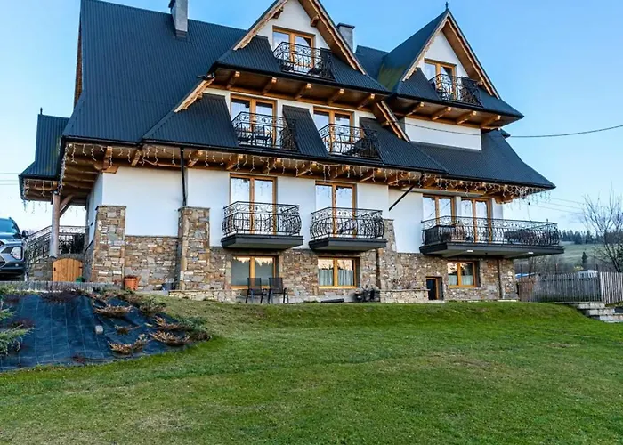 Góralski Przystanek Jacuzzi&sauna - Dom Dla 17 Osób Biały Dunajec